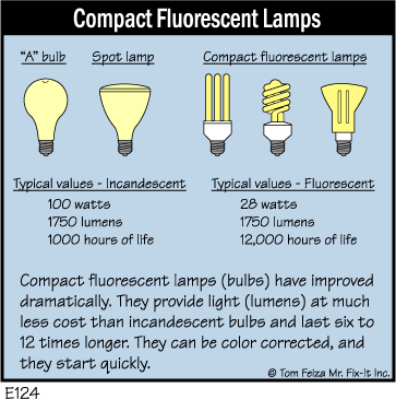 E124 - Compact Fluorescent Lamps